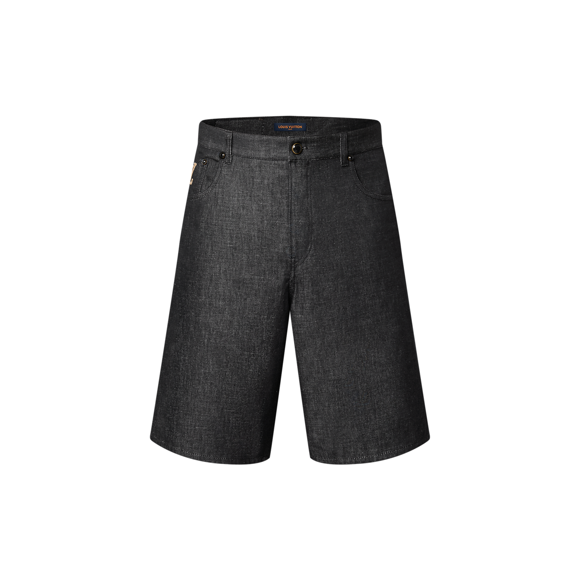 Short en chambray