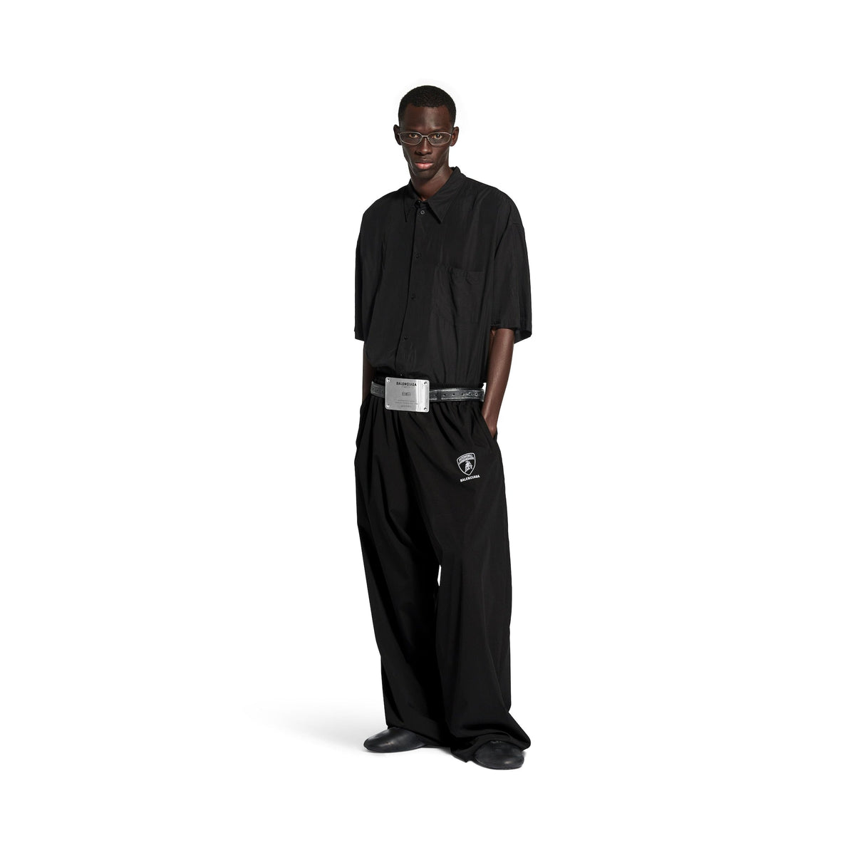 PANTALON TRACKSUIT BALENCIAGA I AUTOMOBILI LAMBORGHINI EN NOIR