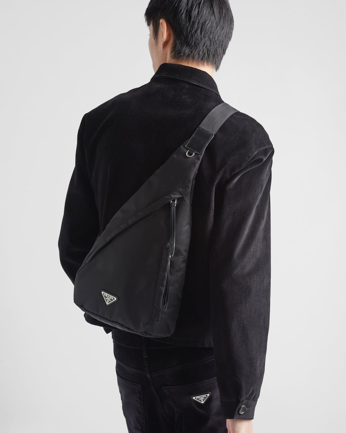 Sac à dos en Re-Nylon et cuir - #1