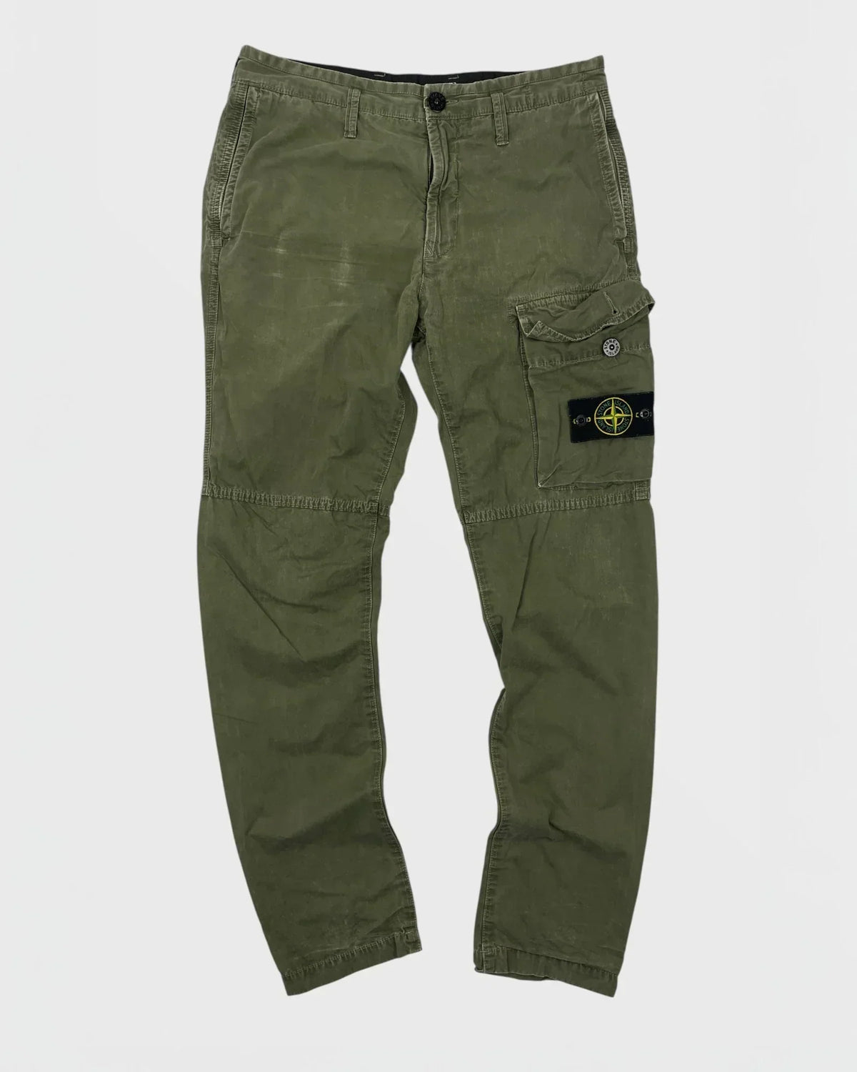 Stone Island pantalon cargo - Vert