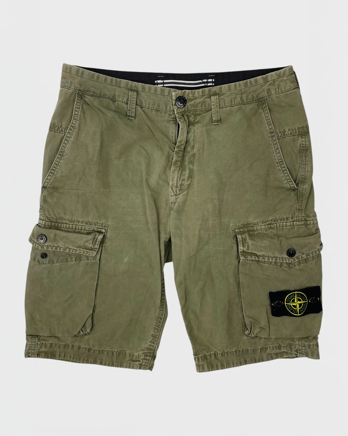 Stone Island short - Vert