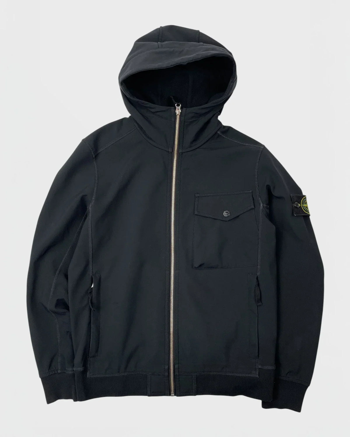 Stone Island softshell veste - Noir (6)