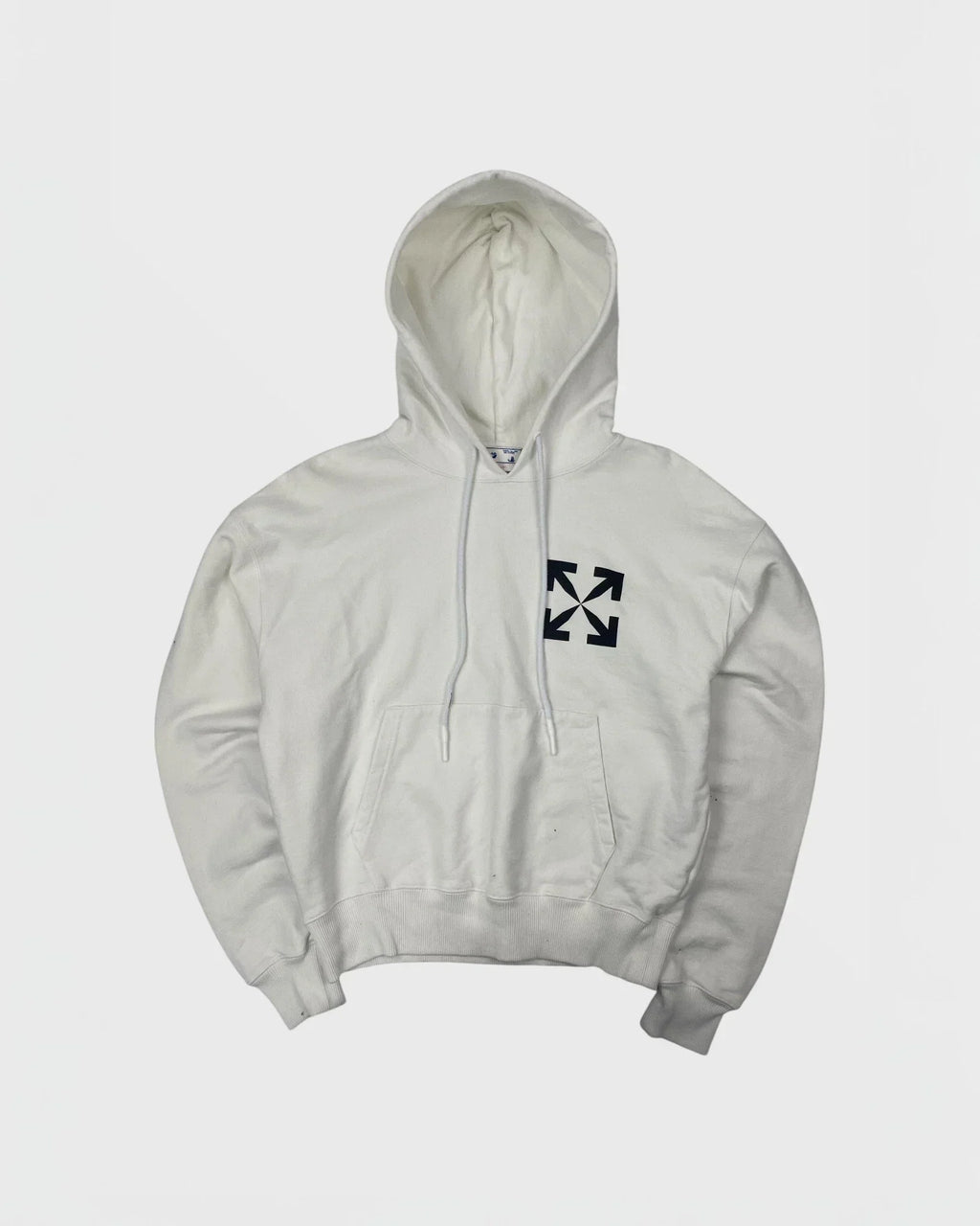 Off-white pull à capuche - Blanc