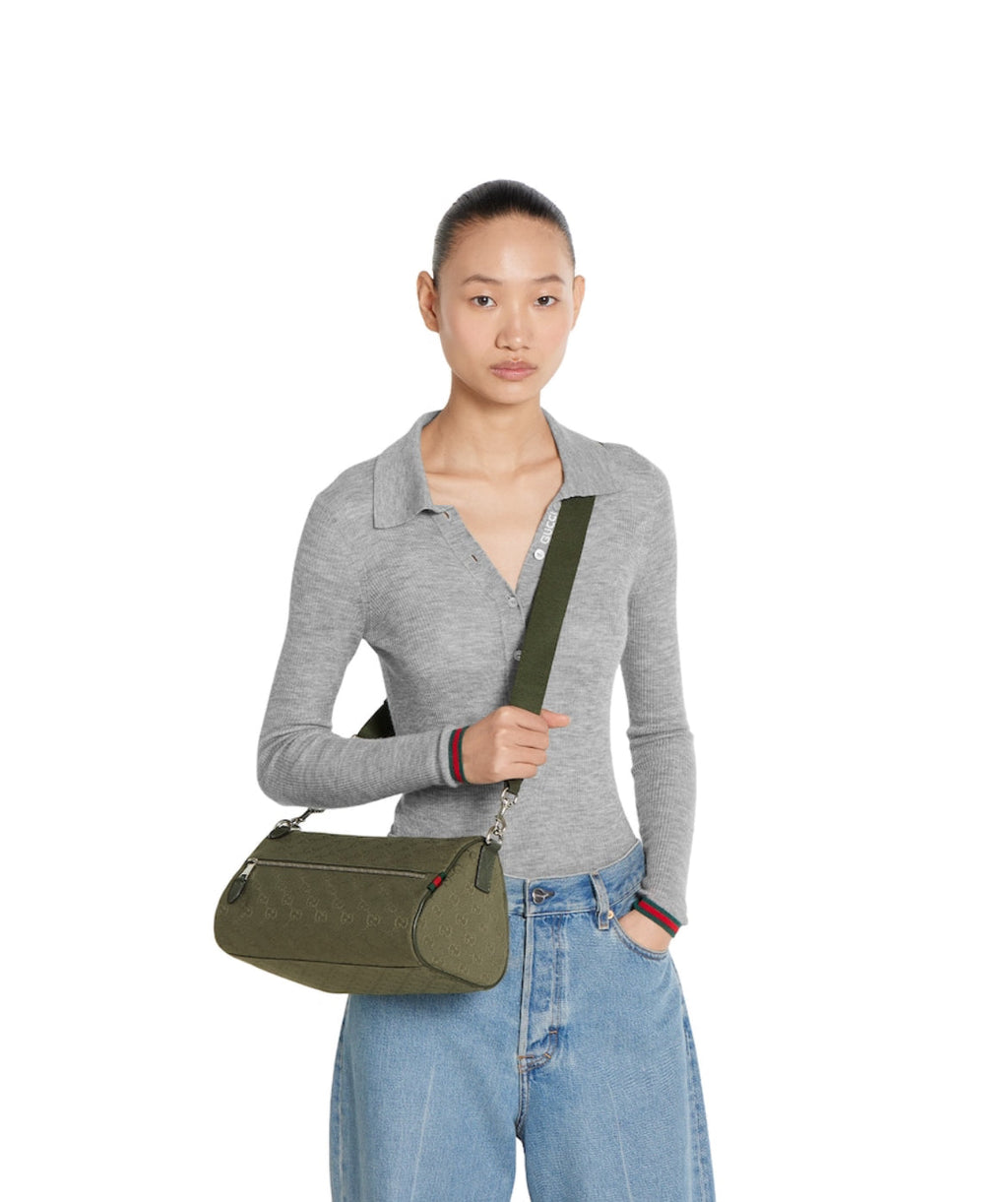 Sac cylindrique en toile GG petit format - #1