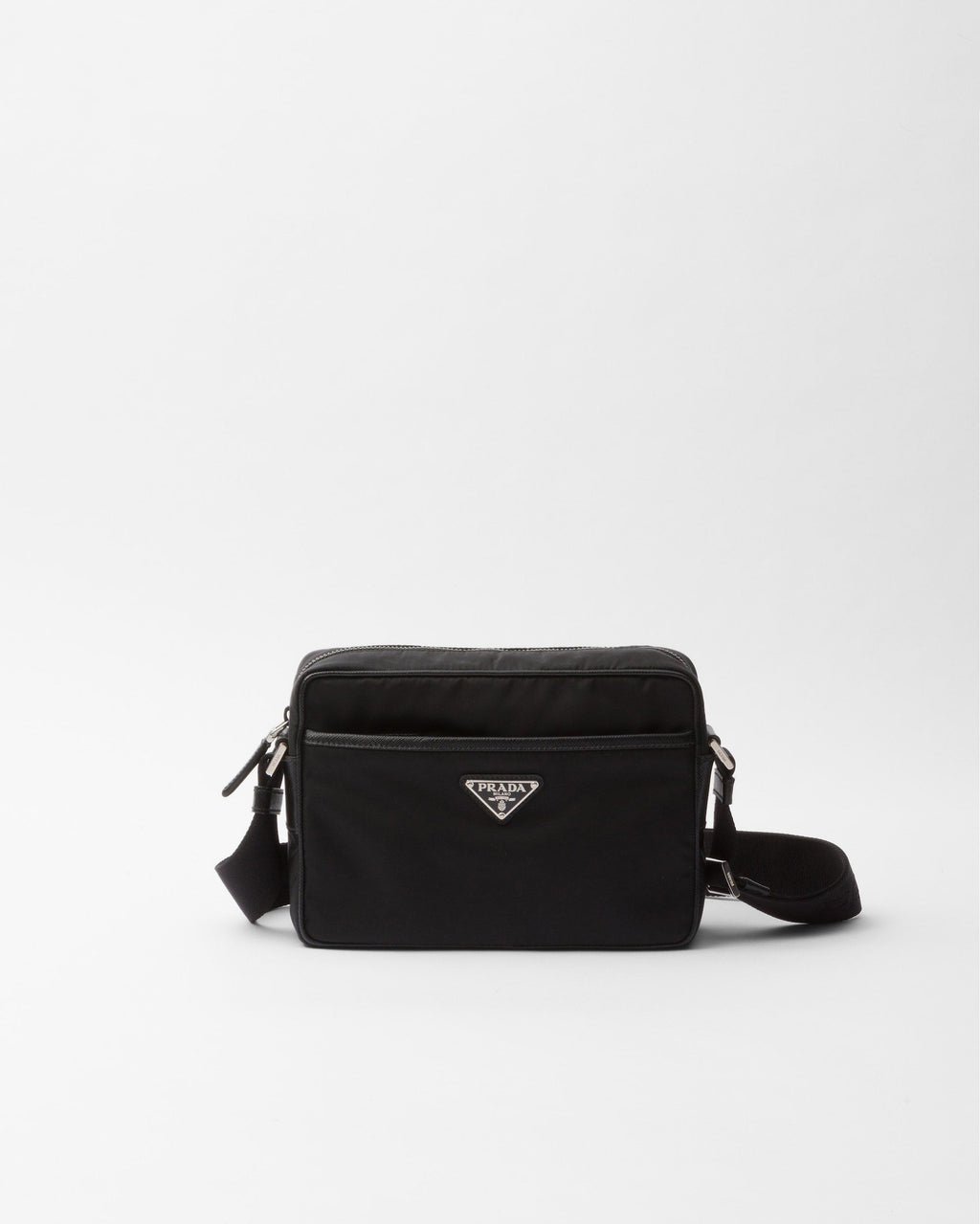 Sac porté épaule en Re-Nylon et Saffiano - #1