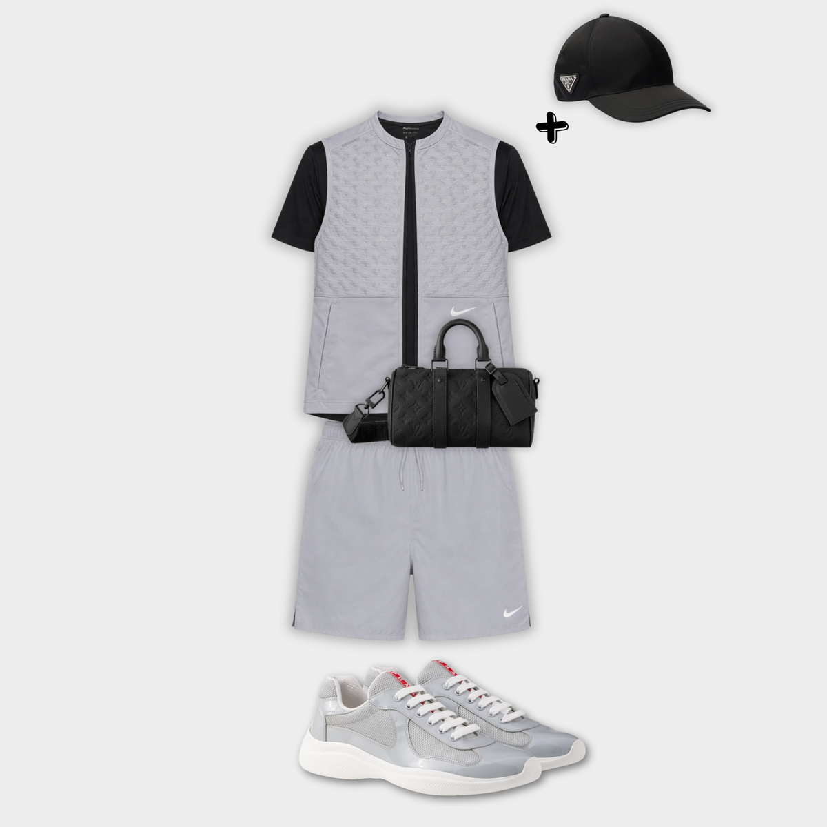 Outfit Therma Fit Gris + Casquette Offerte