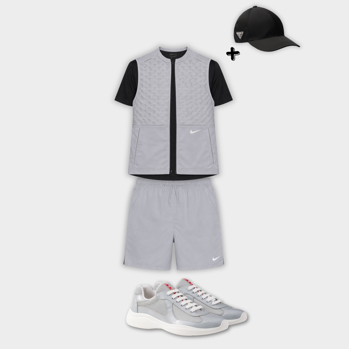 Outfit Therma Fit Gris + Casquette Offerte