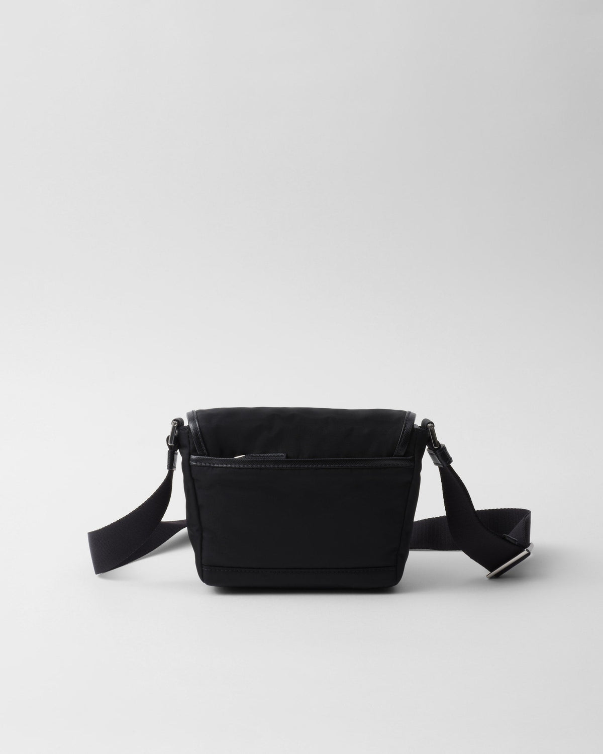 Sac porté épaule en Re-Nylon et cuir Saffiano - #7