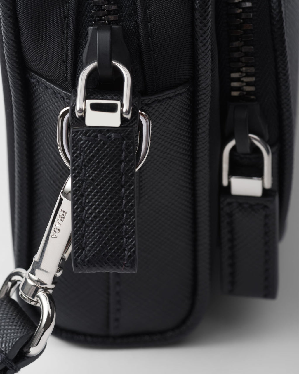 Sac porté épaule en Re-Nylon et cuir Saffiano - #2