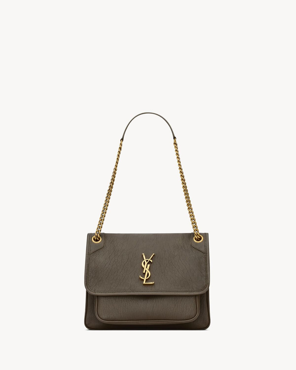 NIKI MEDIUM EN CUIR D’AGNEAU GRAINÉ - YSL