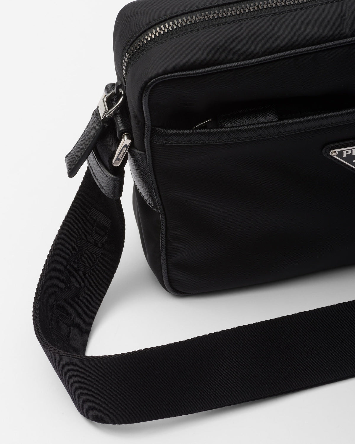 Sac porté épaule en Re-Nylon et Saffiano - #1