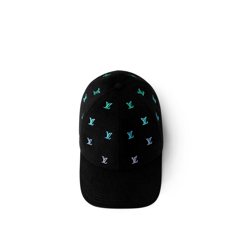 Casquette LV Blason Shading Denim