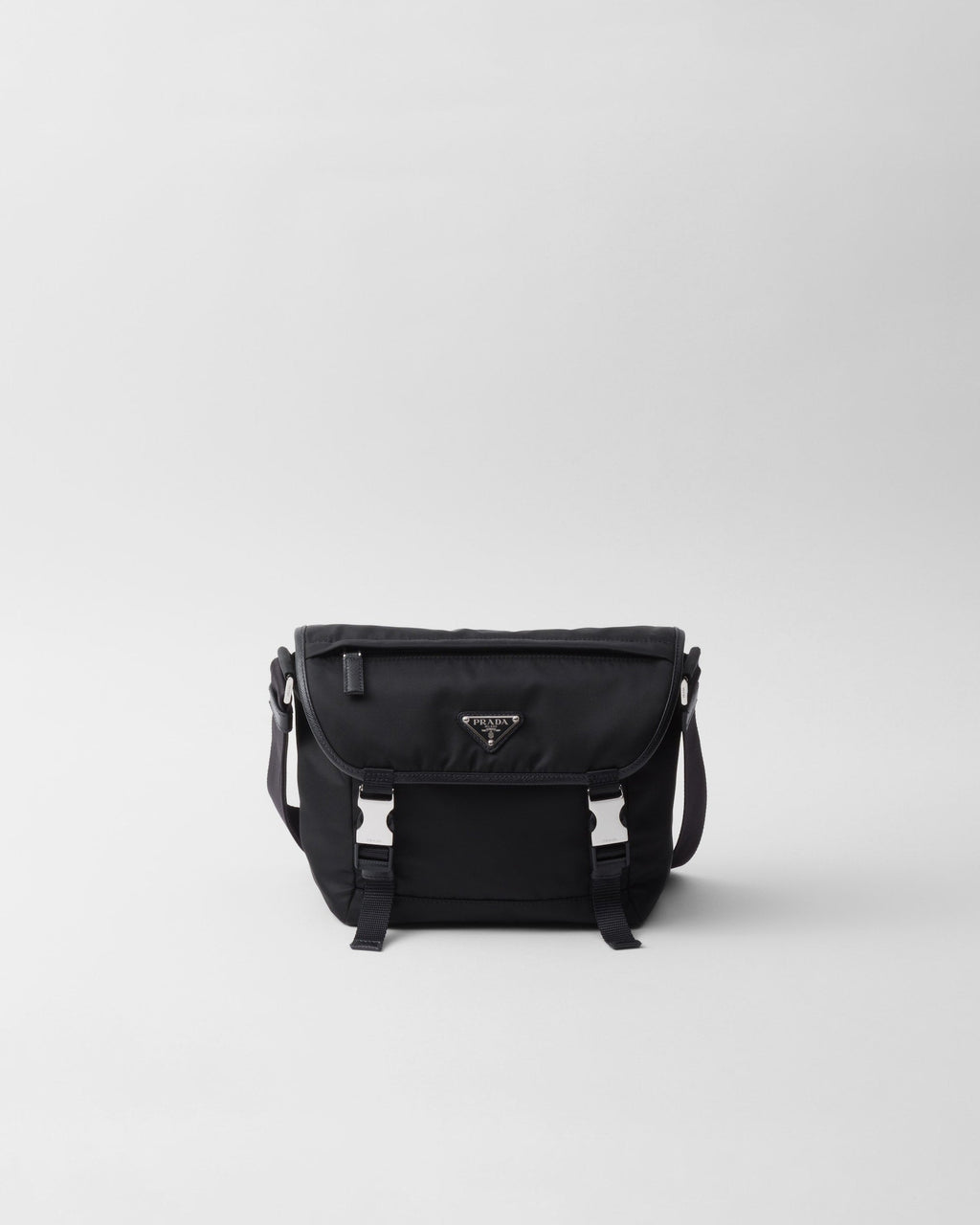 Sac porté épaule en Re-Nylon et cuir Saffiano - #4