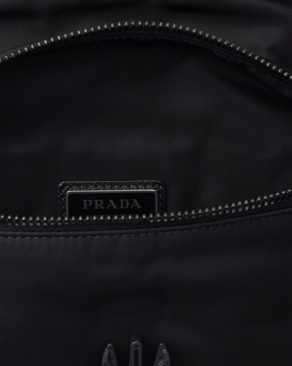 Sac porté épaule en Re-Nylon et cuir Saffiano - #11