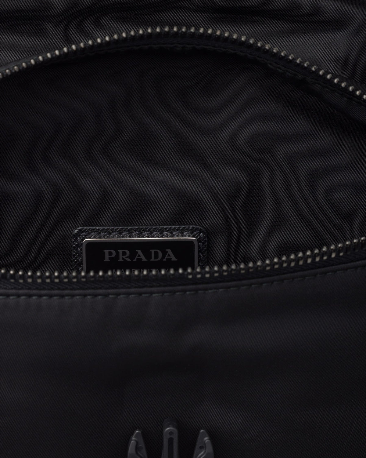 Sac porté épaule en Re-Nylon et cuir Saffiano - #11