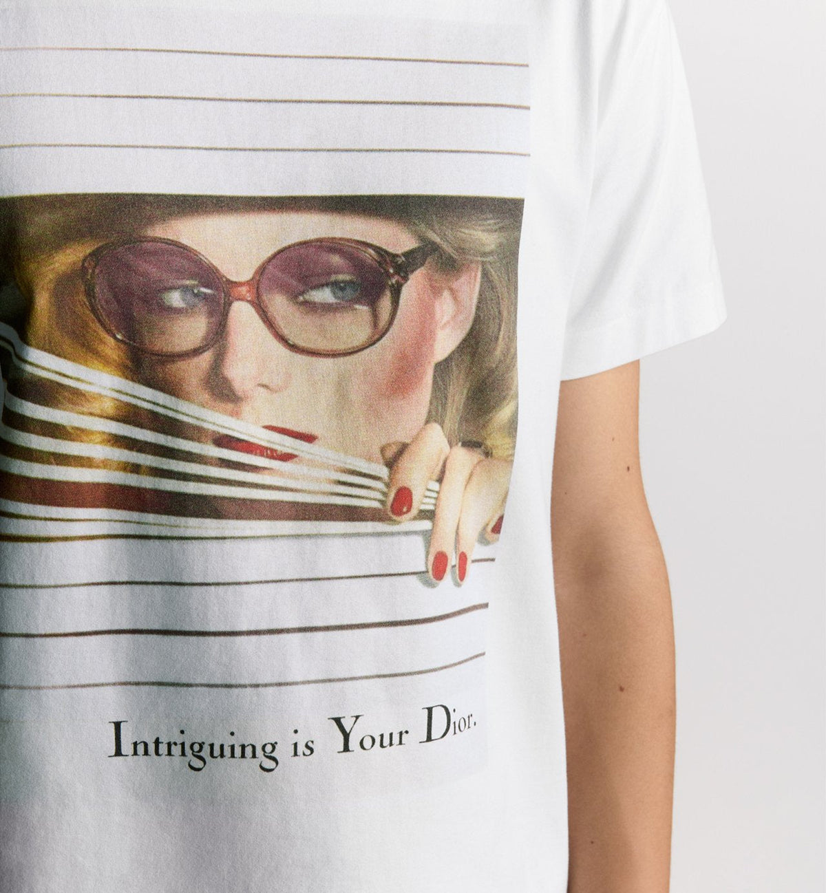 T-shirt imprimé Dior Heritage, coupe regular - Dior T