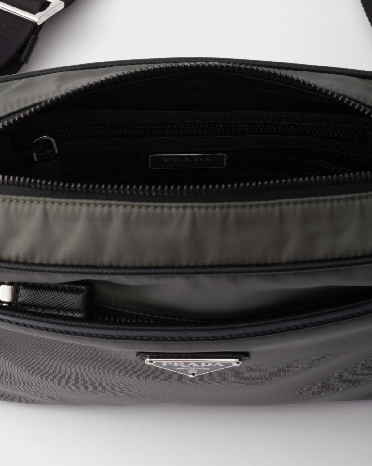 Sac porté épaule en Re-Nylon et Saffiano - #2