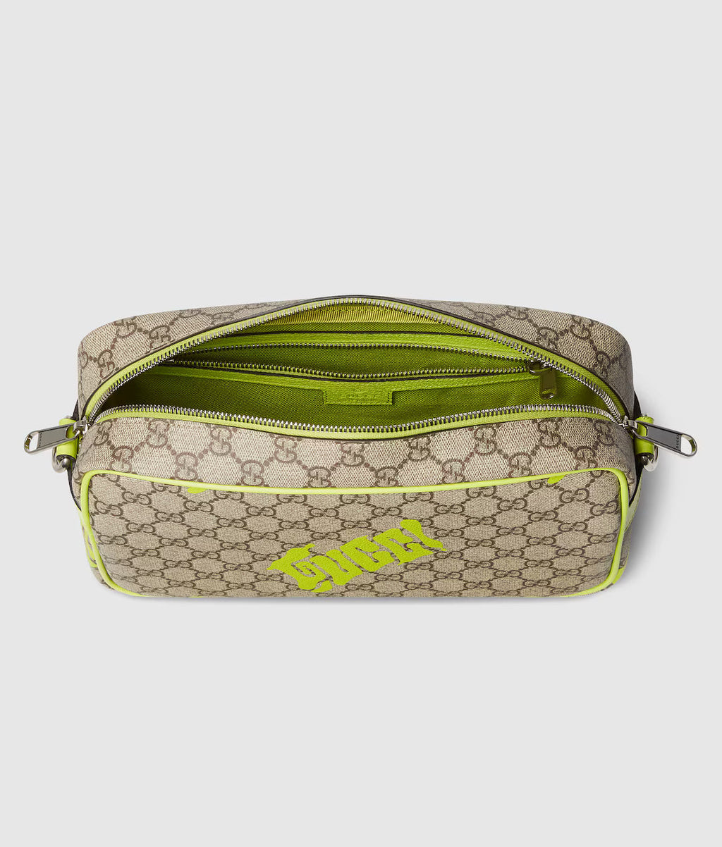 Sac à bandoulière avec imprimé moyen format