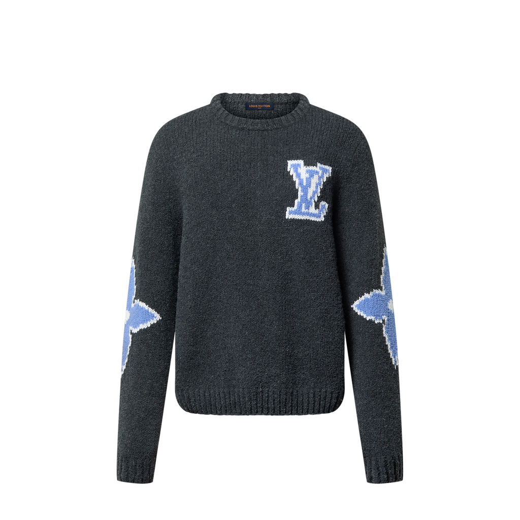 Pull en laine mélangée épaisse