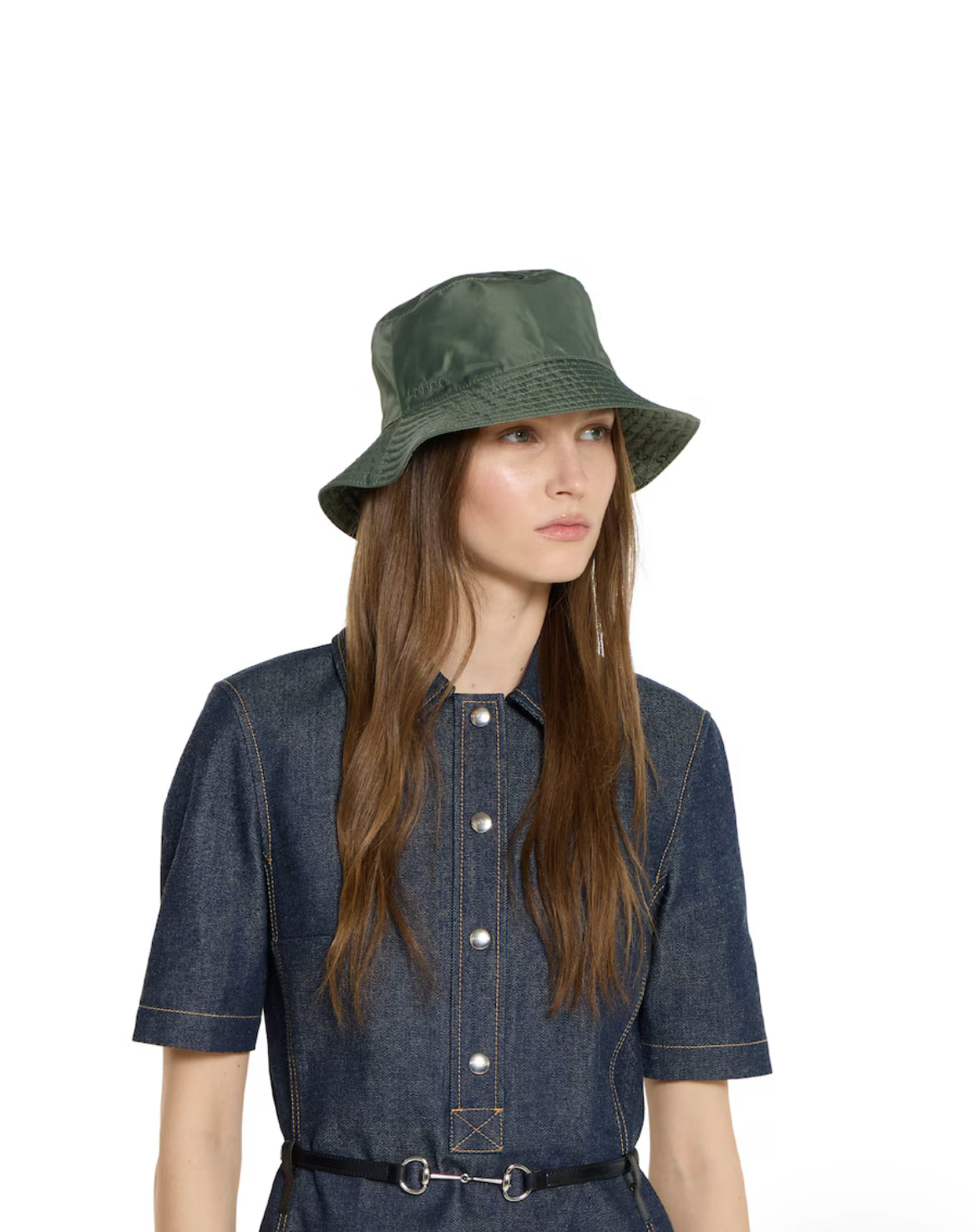 Chapeau bob réversible en nylon GG - Gucci casquette (2)