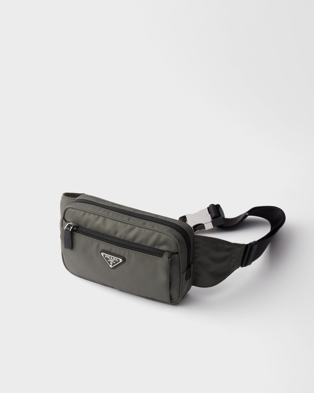 Sac banane en Re-Nylon et cuir Saffiano - #4