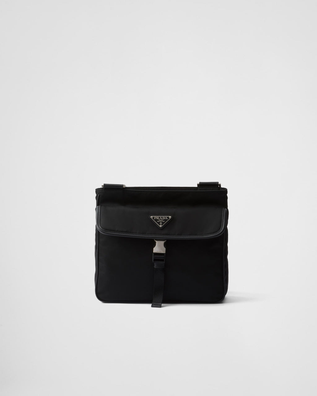 Sac porté épaule en Re-Nylon et cuir Saffiano - #10