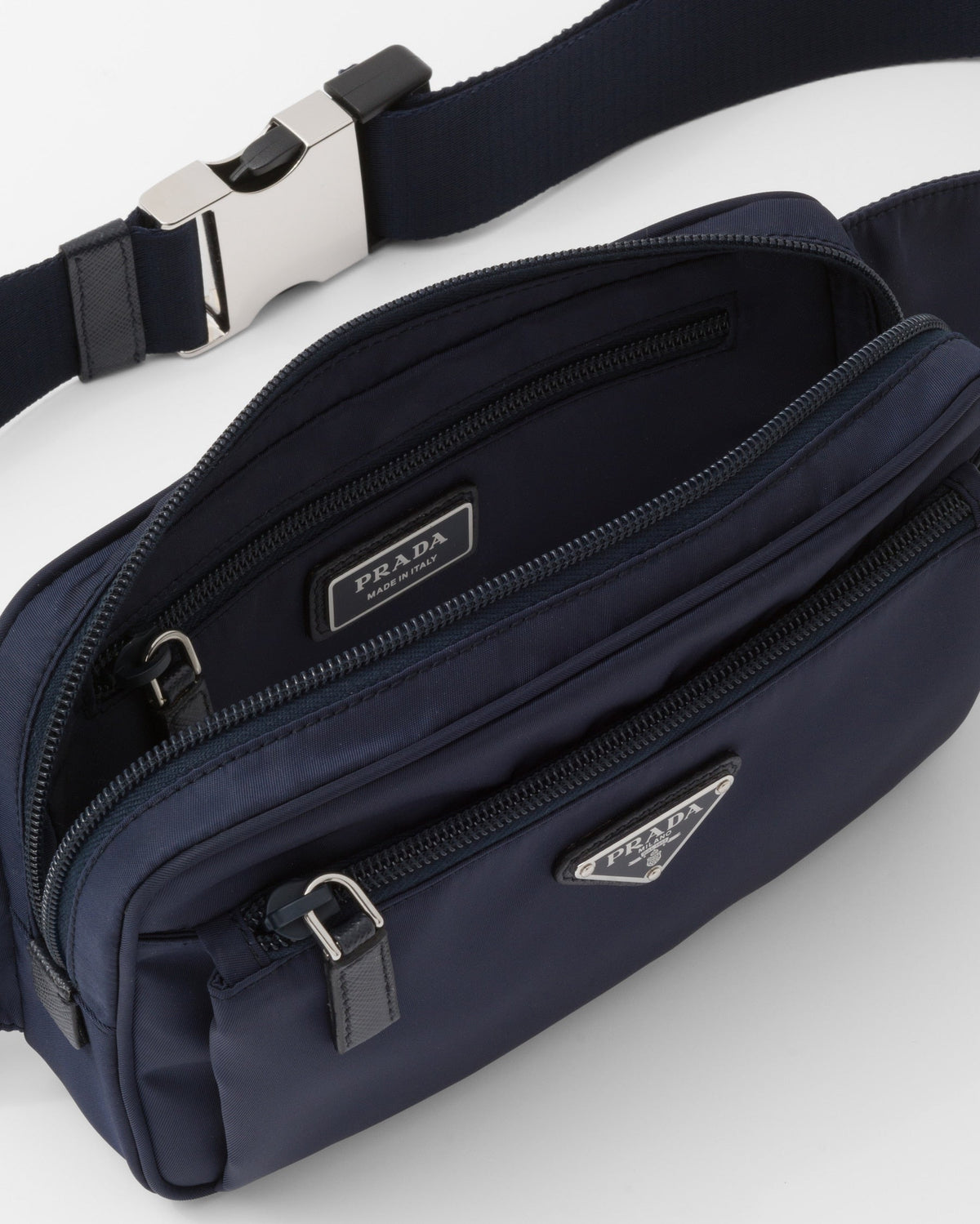 Sac banane en Re-Nylon et cuir Saffiano - #2