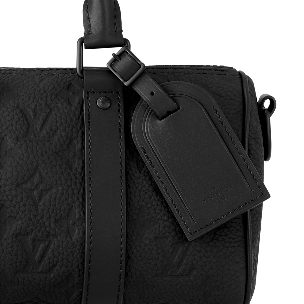 Sac Keepall Bandoulière 25 Noir Cuir