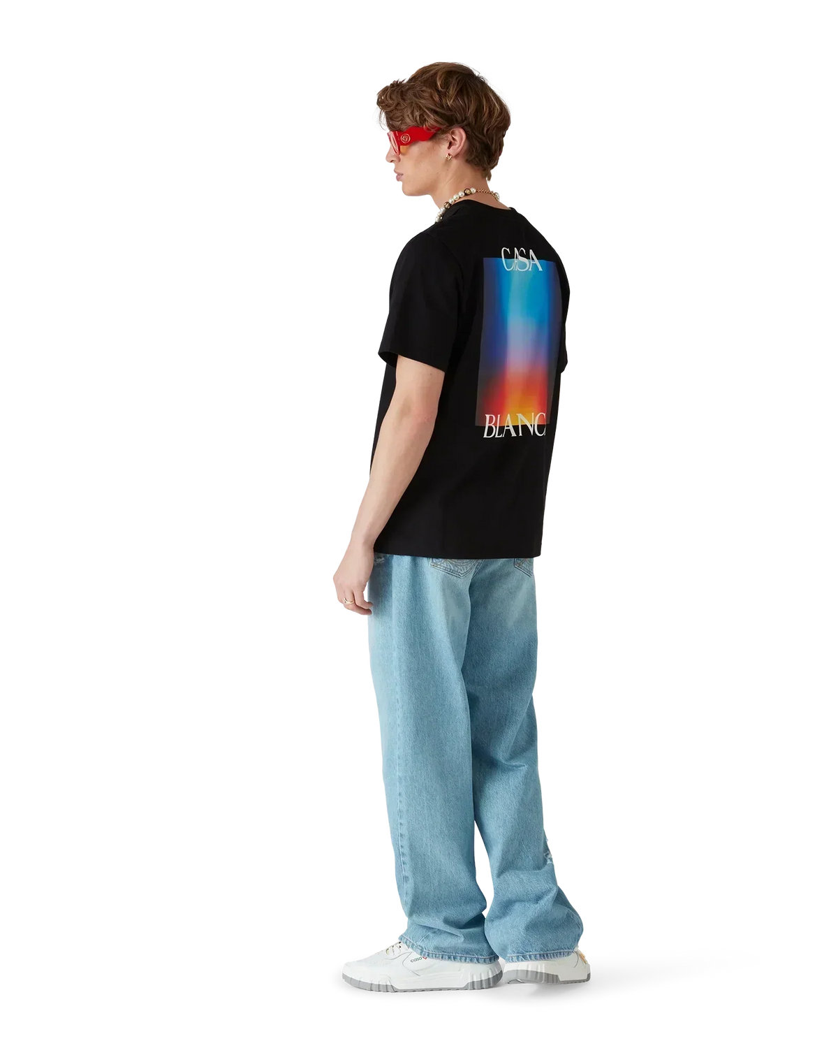 Gradient Casa Logo T-Shirt - casablanca