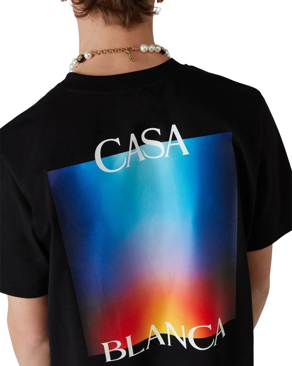 Gradient Casa Logo T-Shirt - casablanca