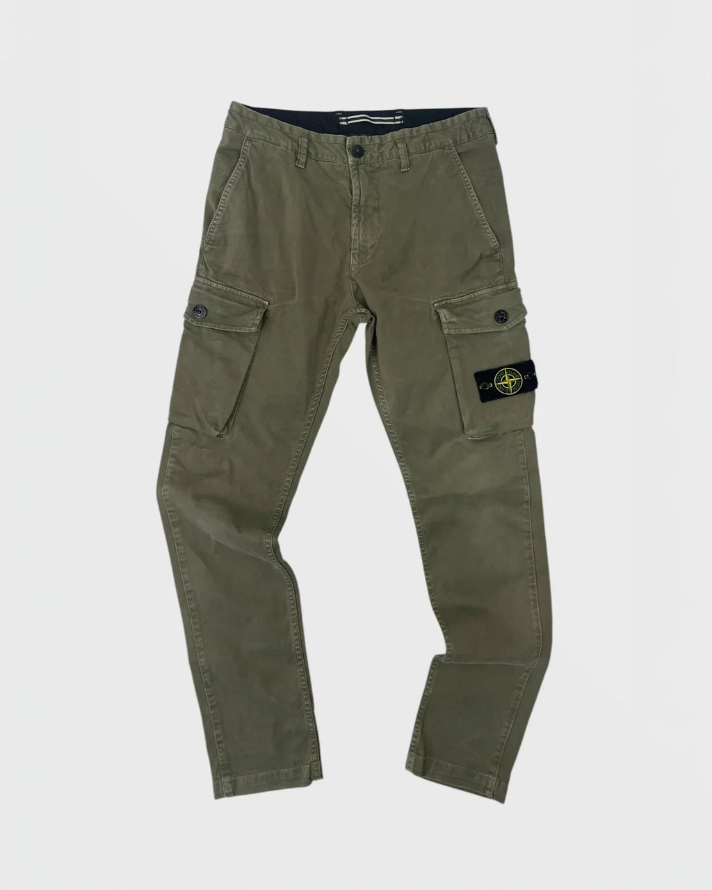 Stone Island pantalon cargo - Vert (2)