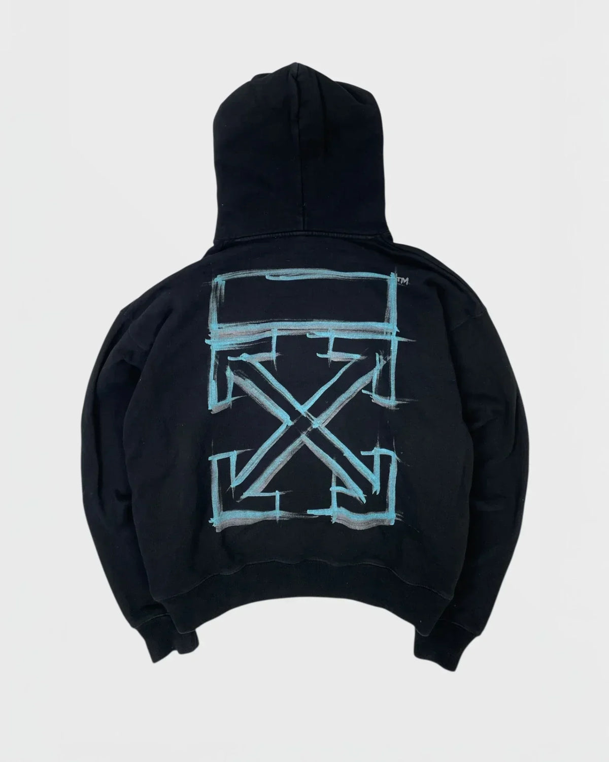 Off-white pull à capuche - Noir (2)