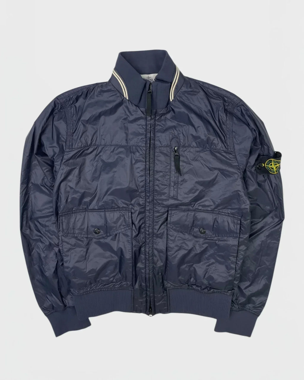 Stone Island veste - Marine (4)