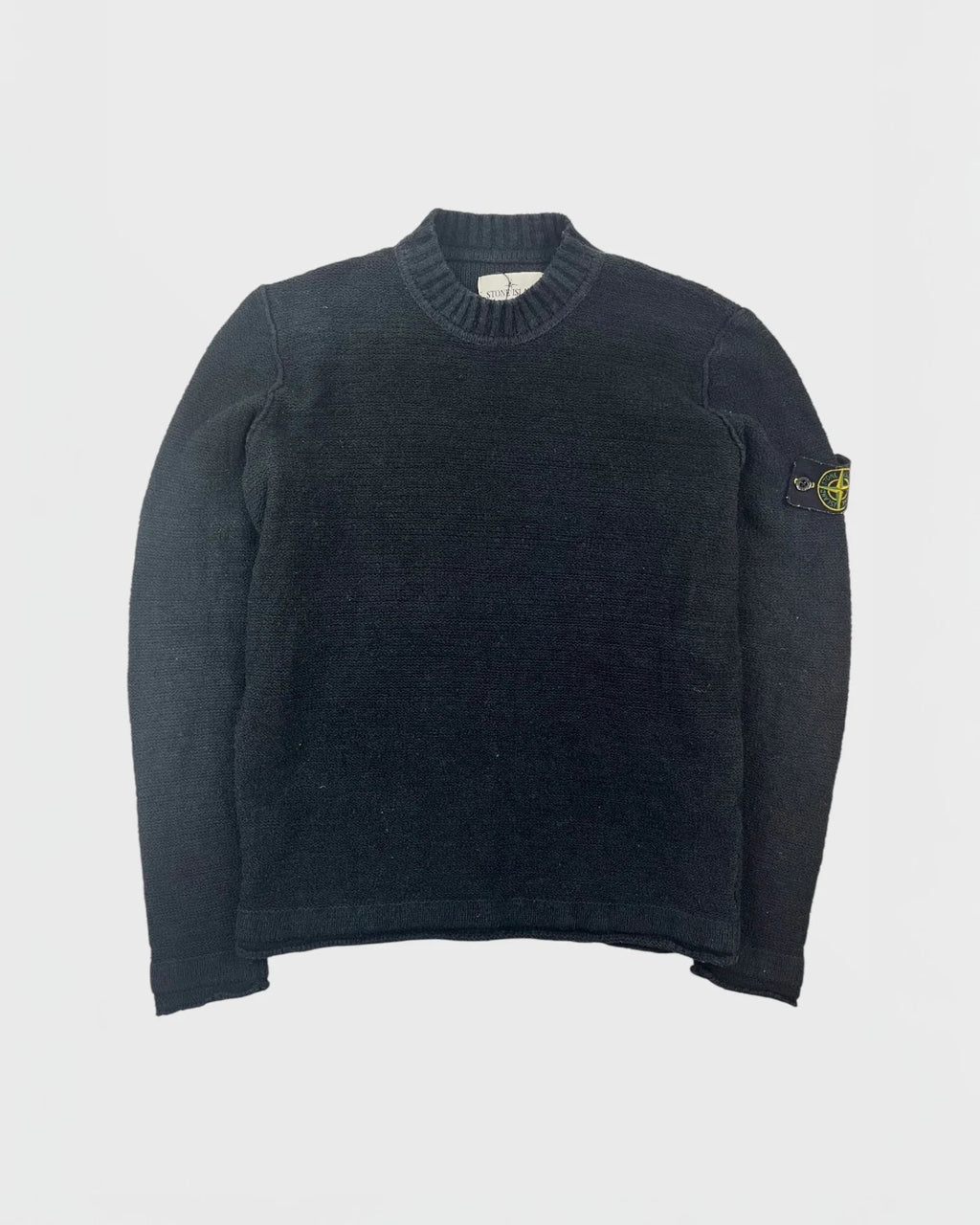 Stone Island pull - Noir (7)