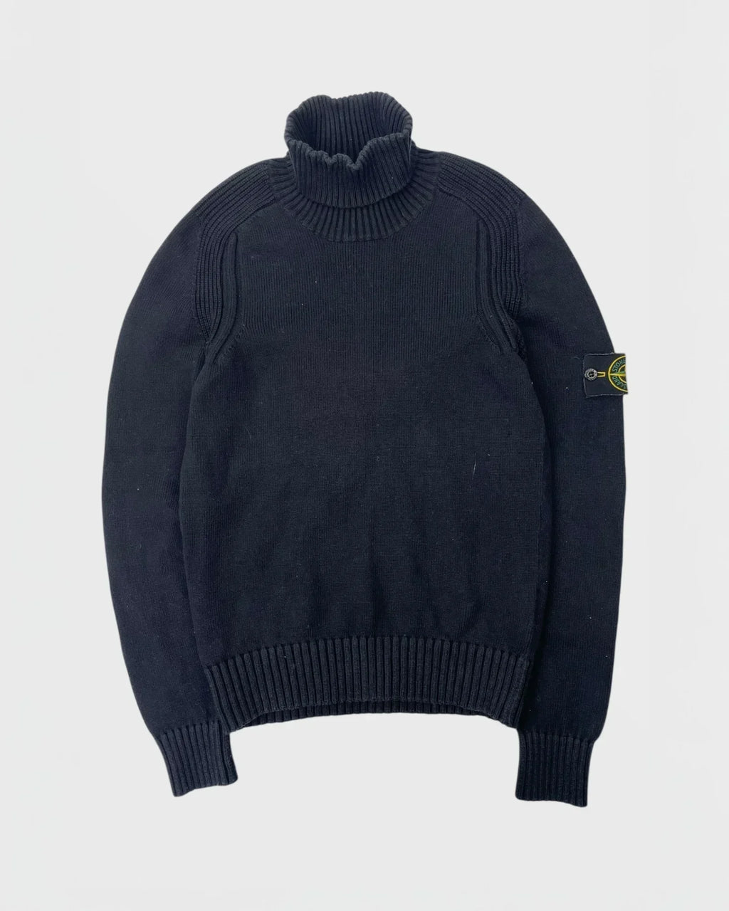 Stone Island pull col roulé - Noir