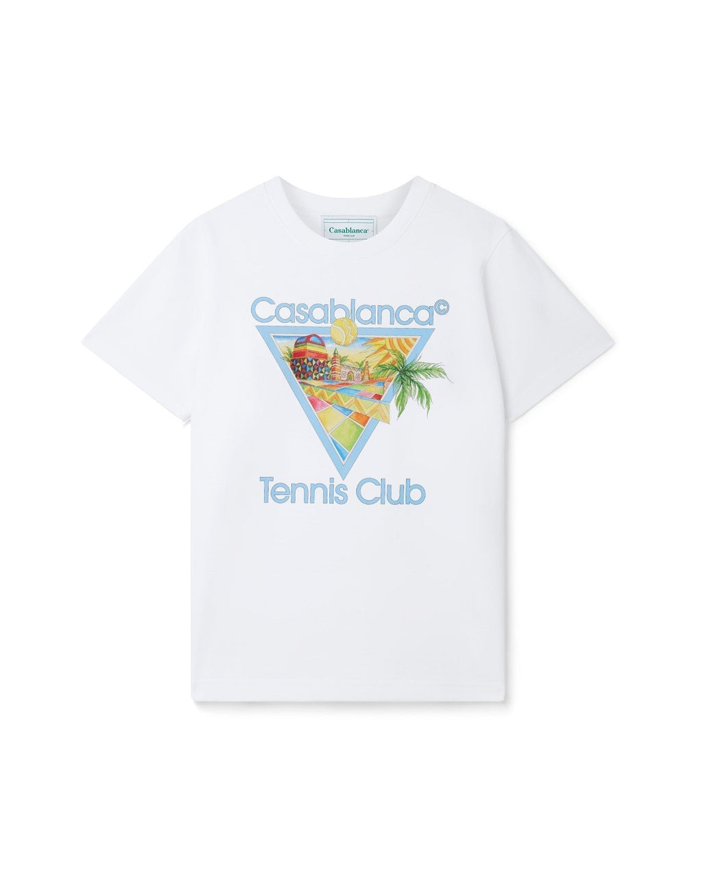 Afro Cubism Tennis Club T-Shirt - casablanca (4)