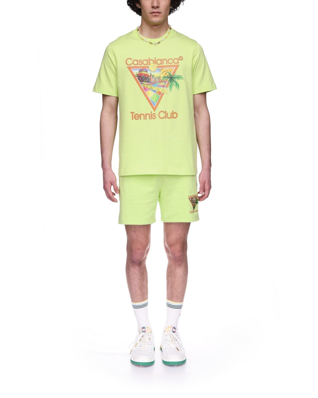Afro Cubism Tennis Club T-Shirt - casablanca (3)