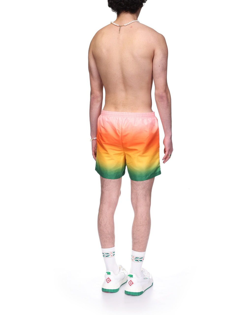 Gradient Swim Trunks - casablanca