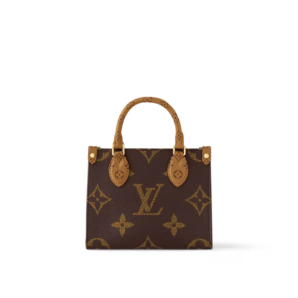 LV - Petit Cabas OnTheGo BB Maron double